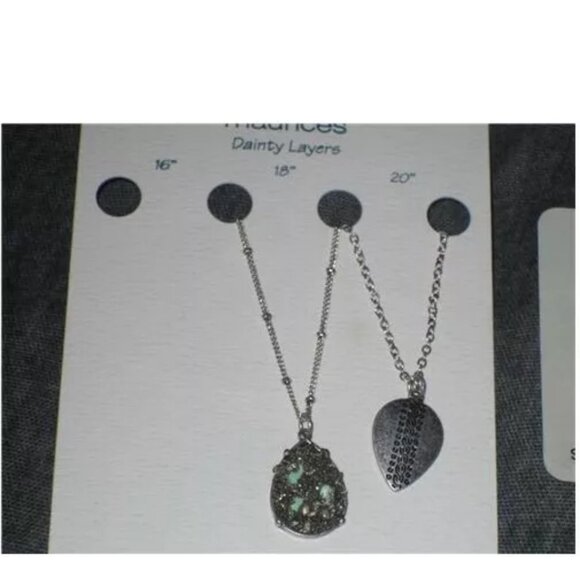 New Lot 6 PC Maurices Necklace Ring Moon Star Rhinestone X Size 7 Arrowhead Torq - Picture 2 of 12